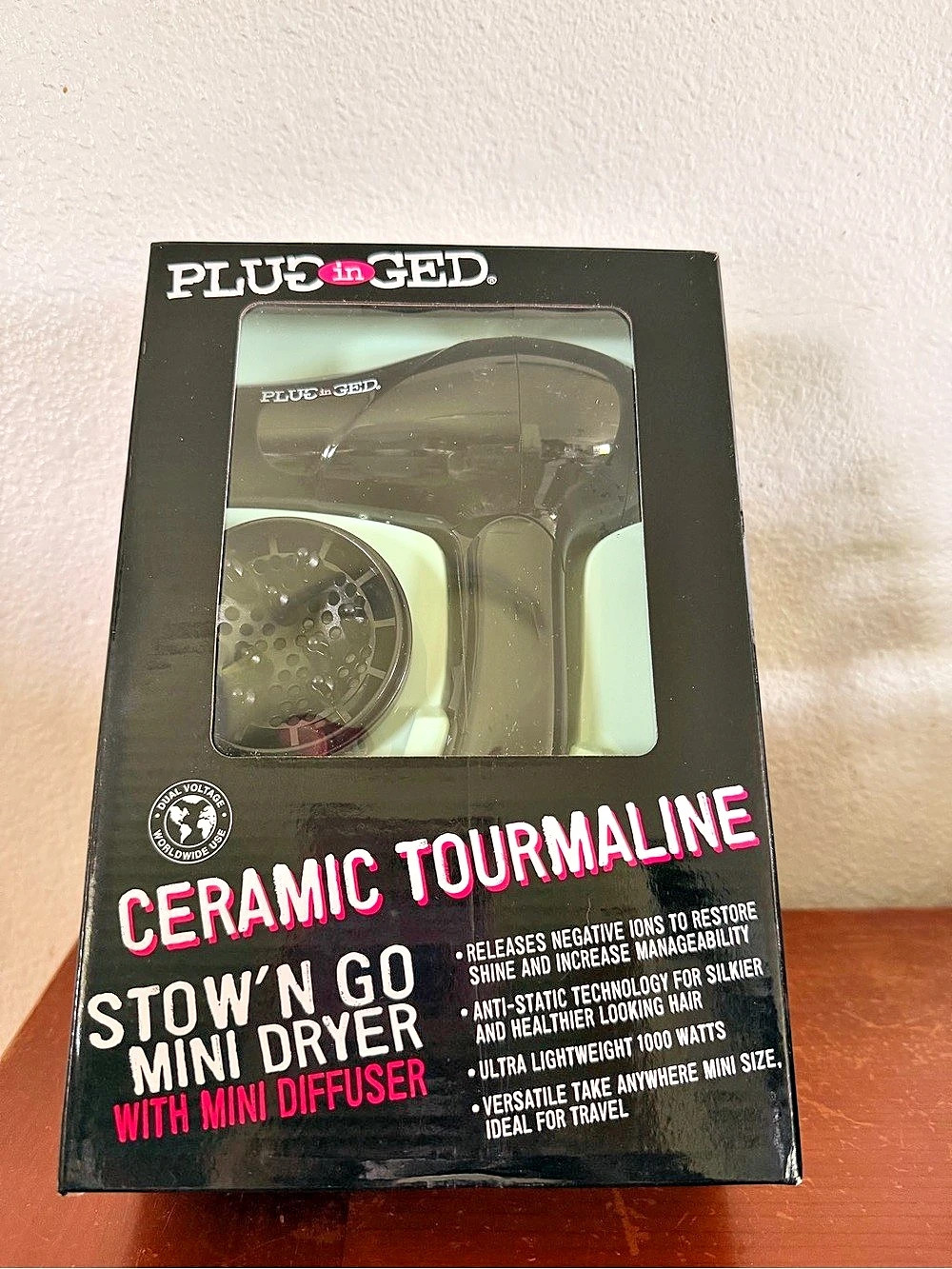 Plug In GED Mini Hair Dryer - Picture 3 of 5